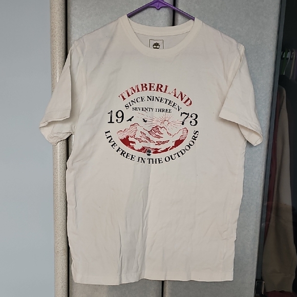 Timberland Other - Timberland Earthkeepers Faded Logo Short Sleeve Graphic Tee, Medium